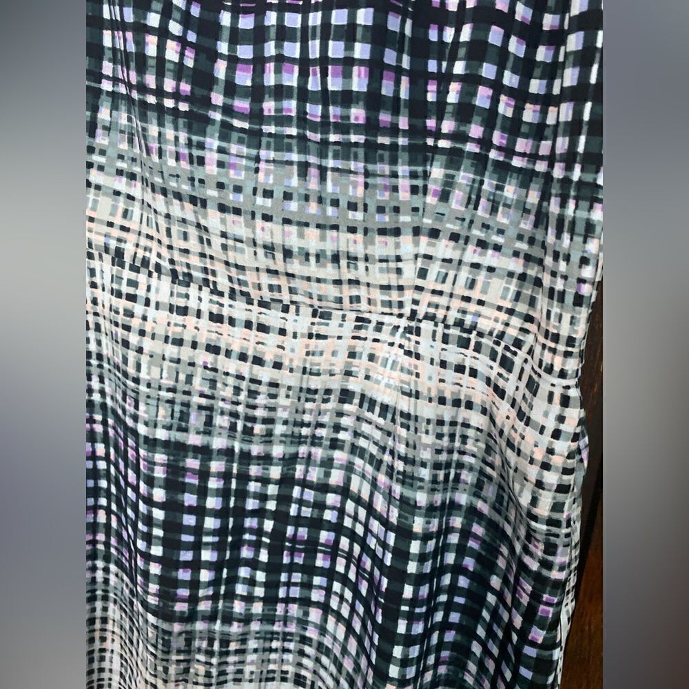 Jack by BB Dakota Plaid Cutout Back Sleeveless Dress NWT Size 4 - Picture 7 of 13
